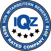 IQZ 5 Sterne-Bewertung: Best Rating Company 2018