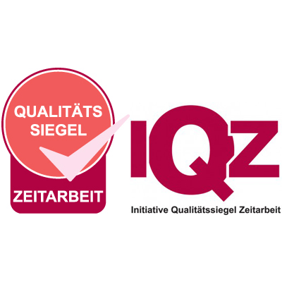 IQZ Qualitätssiegel für Zeitarbeit