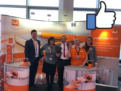 ARBEIT UND MEHR auf der jobmesse hamburg 2018